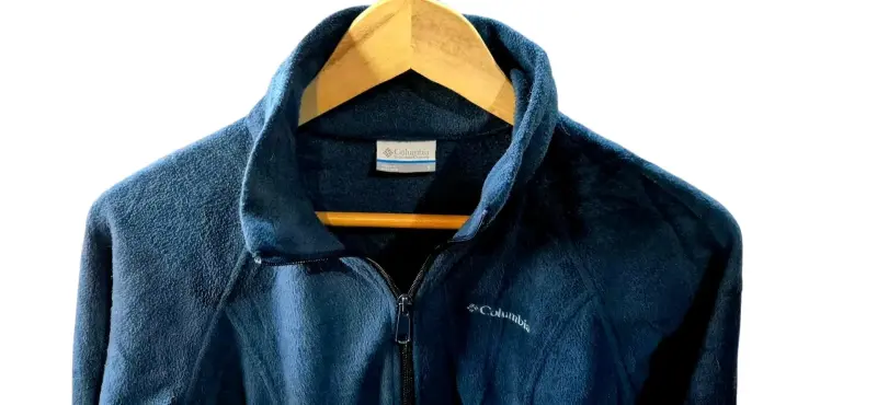 Chaqueta polar azul Columbia para mujer - 5