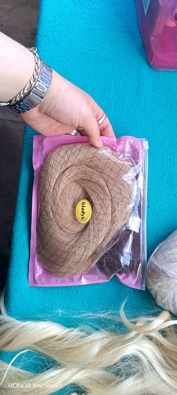 Extensiones de cabello natural Gladys rubias - 2