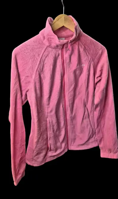 Chaqueta polar rosa Columbia para mujer - miniatura 2