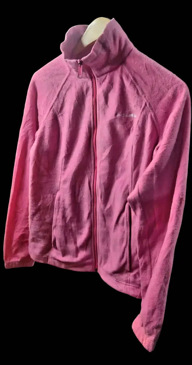 Chaqueta polar rosa Columbia para mujer - 3