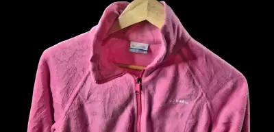 Chaqueta polar rosa Columbia para mujer - miniatura 4