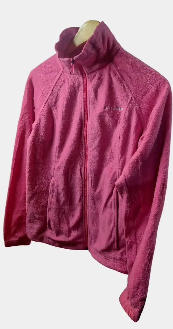 Chaqueta polar rosa Columbia para mujer - 5