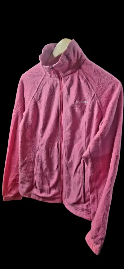 Chaqueta polar rosa Columbia para mujer - miniatura 6