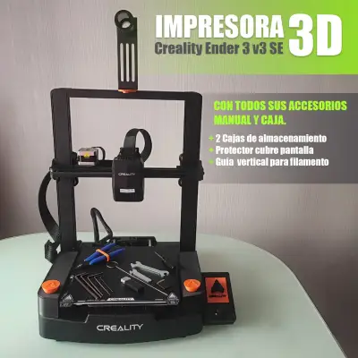 Impresora 3D Creality Ender 3 v3 SE con accesorios - miniatura 1