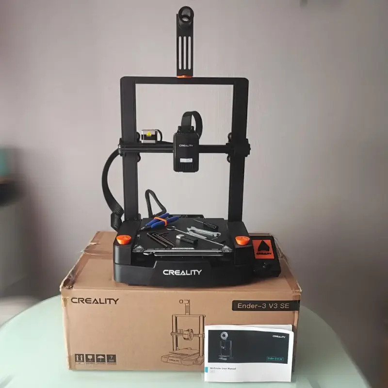 Impresora 3D Creality Ender 3 v3 SE con accesorios - 3