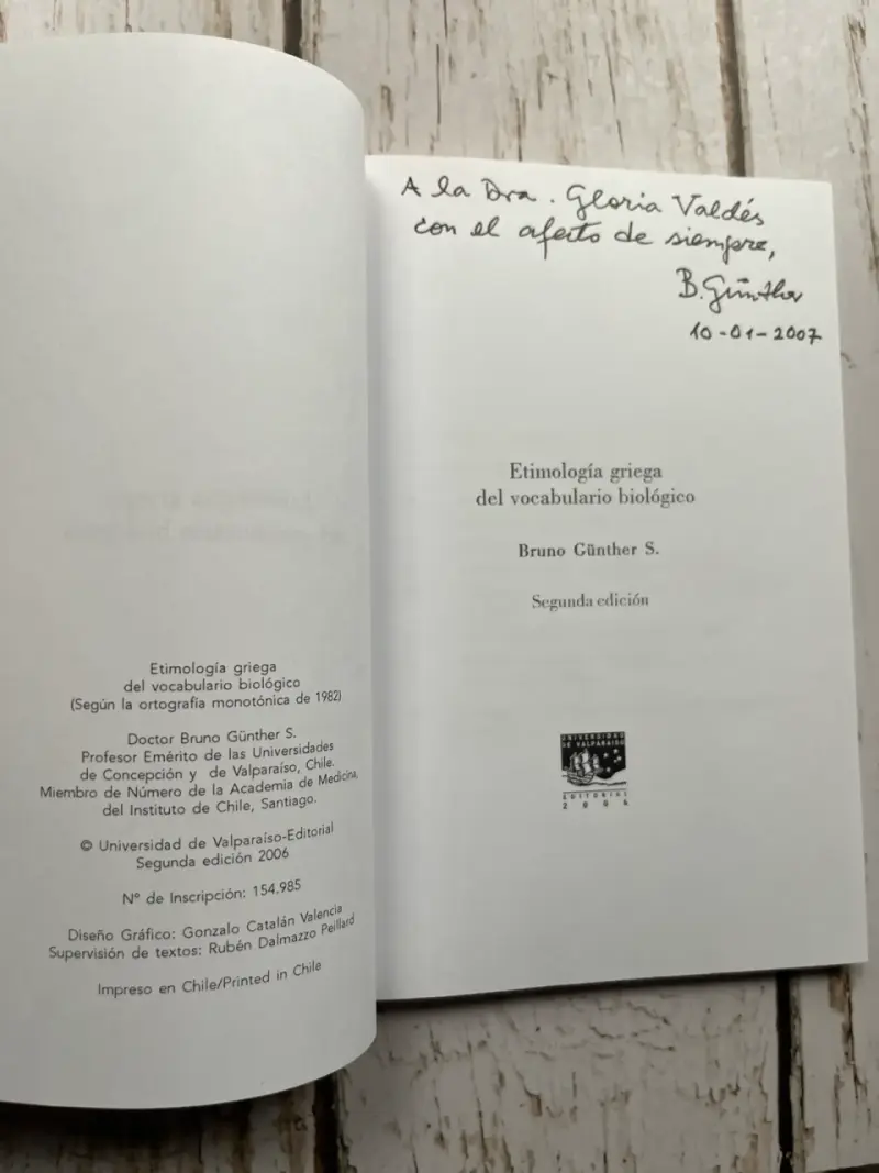 Etimología Griega del Vocabulario Biológico - 3