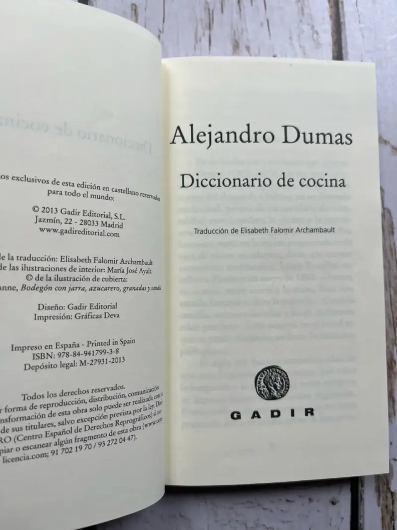 Diccionario de Cocina de Alejandro Dumas - 4