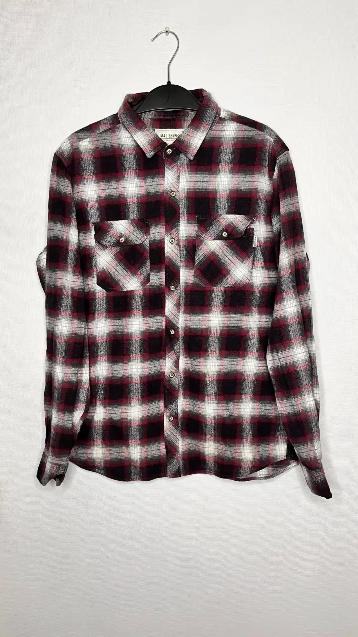 Camisa de franela a cuadros Maudison