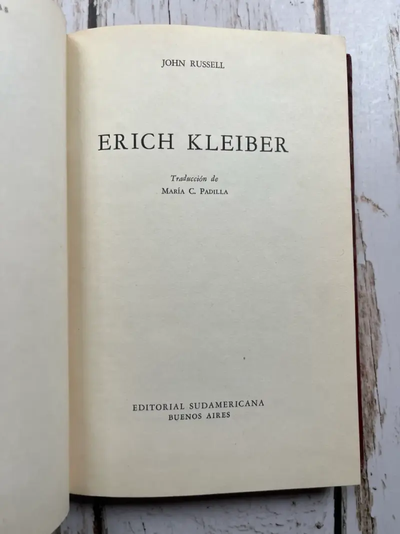 'Erich Kleiber' de John Russell - 2
