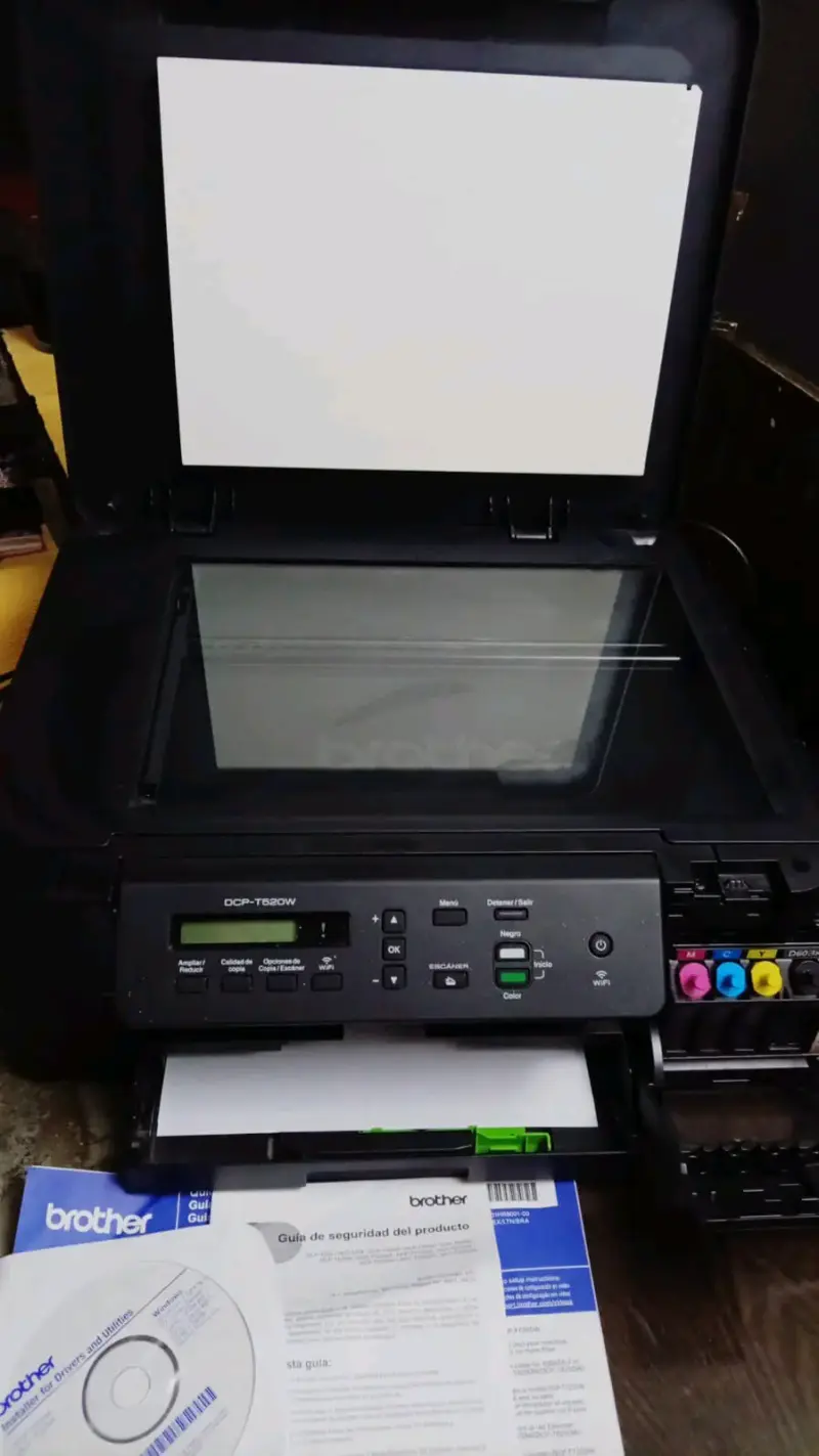 Impresora multifuncional Brother tinta co - 1