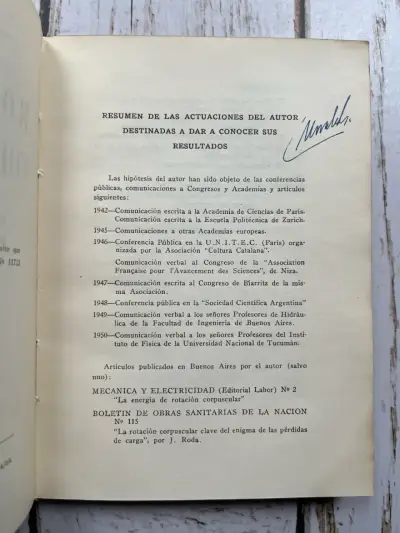 Libro Rotaciones Corpusculares de Santiago Rubió - miniatura 4