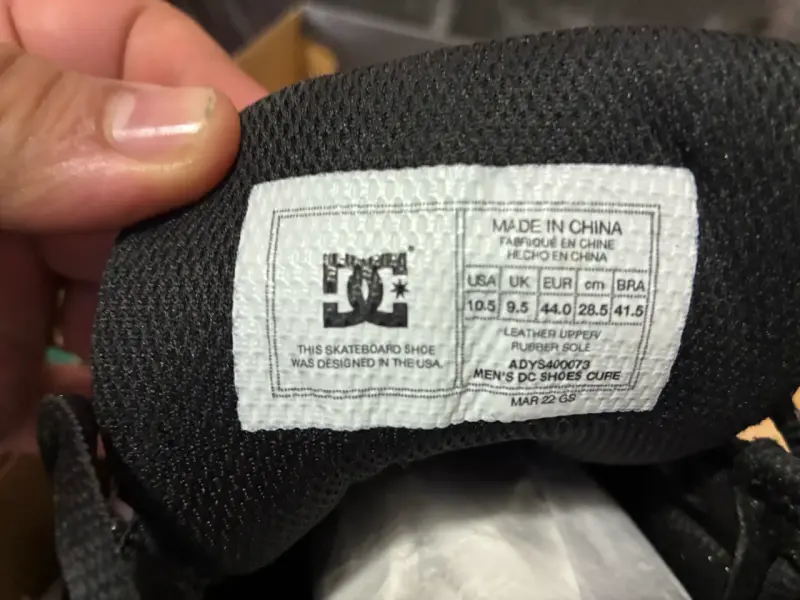 Zapatillas DC Shoes Cure negras hombre - 2