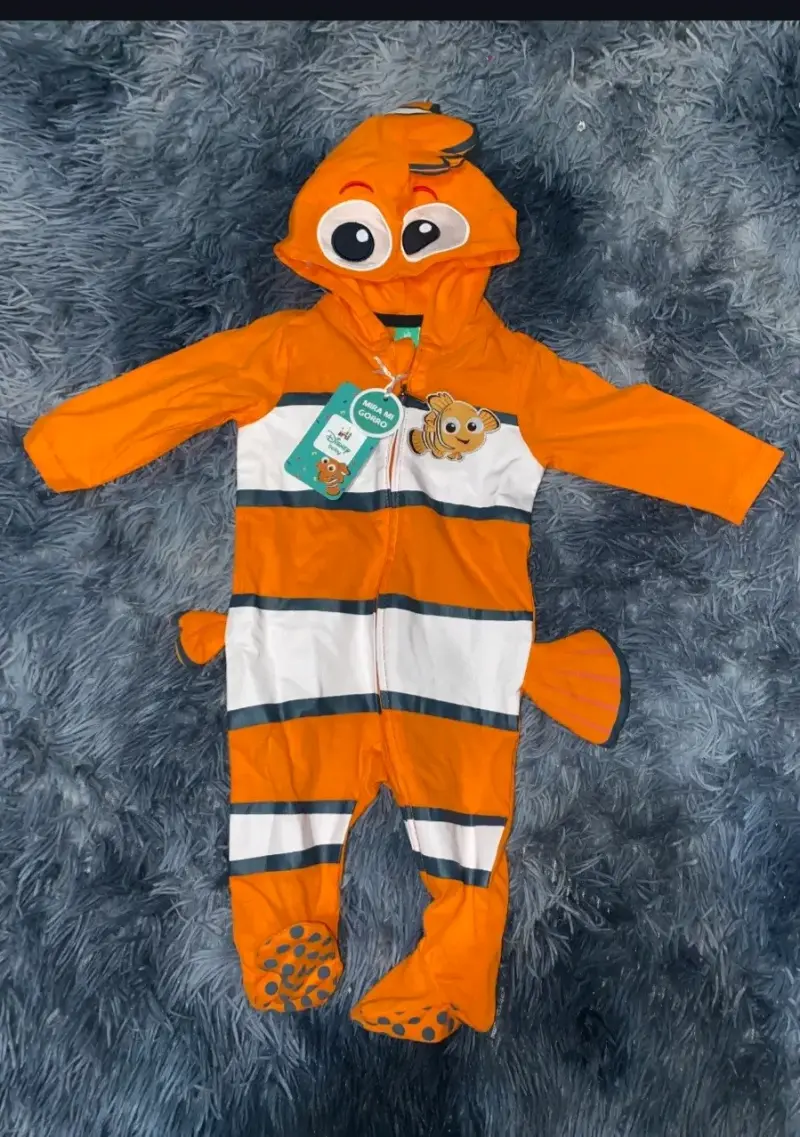Conjunto de ropa para bebé con capucha y diseño divertido - 3
