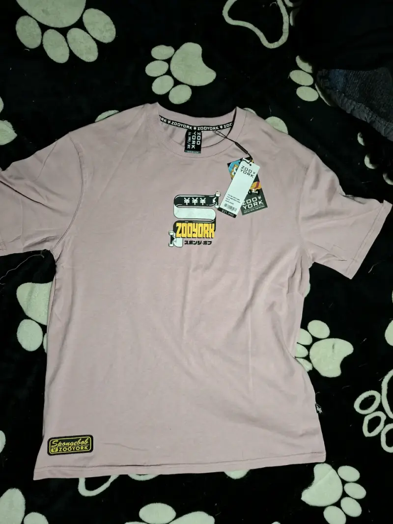 Polera Zoo York Spongebob color rosa - 1