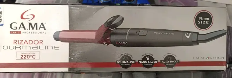 Rizador de Pelo Gama Tourmaline 19mm - 1