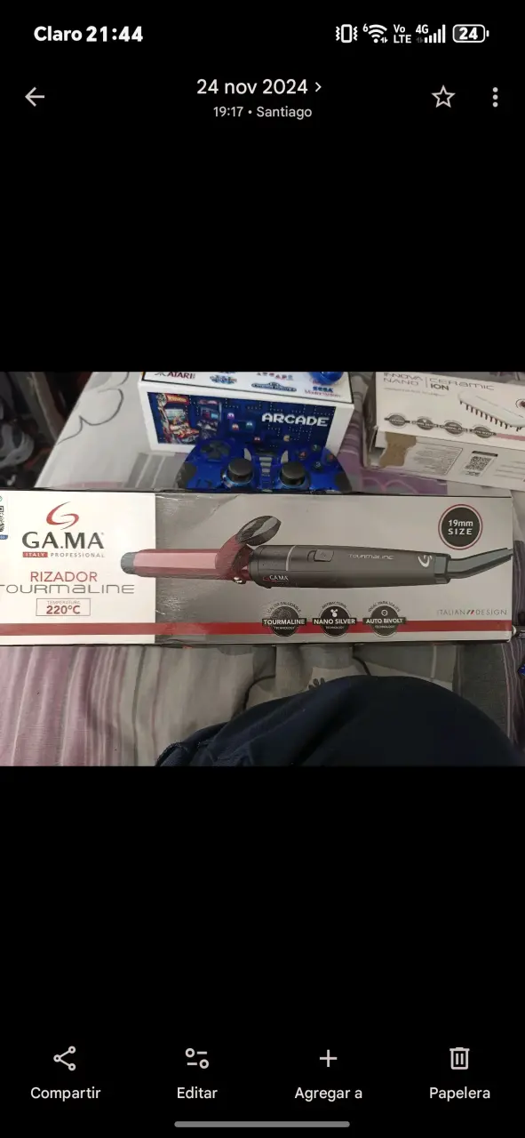 Rizador de Pelo Gama Tourmaline 19mm - 2