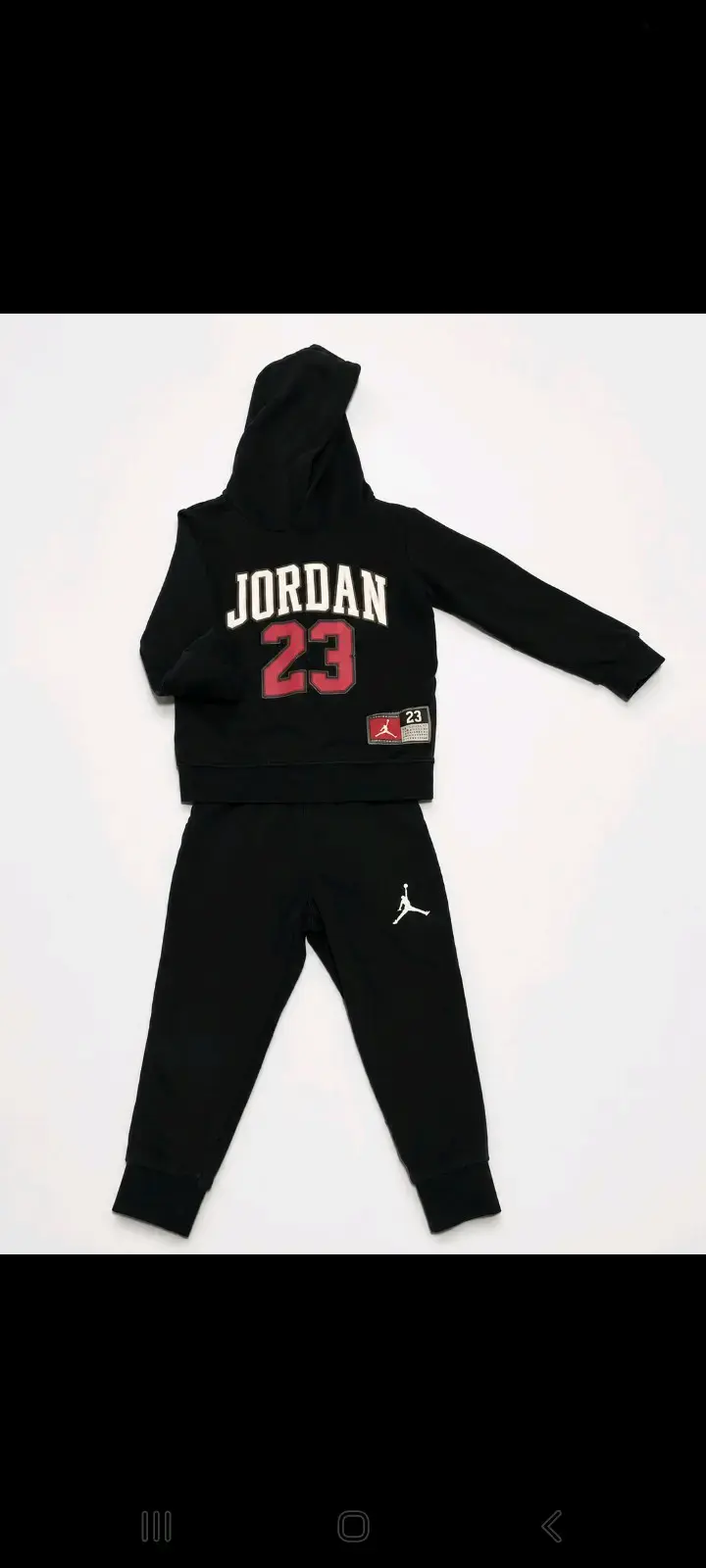 Conjunto infantil Jordan negro T3 - 1