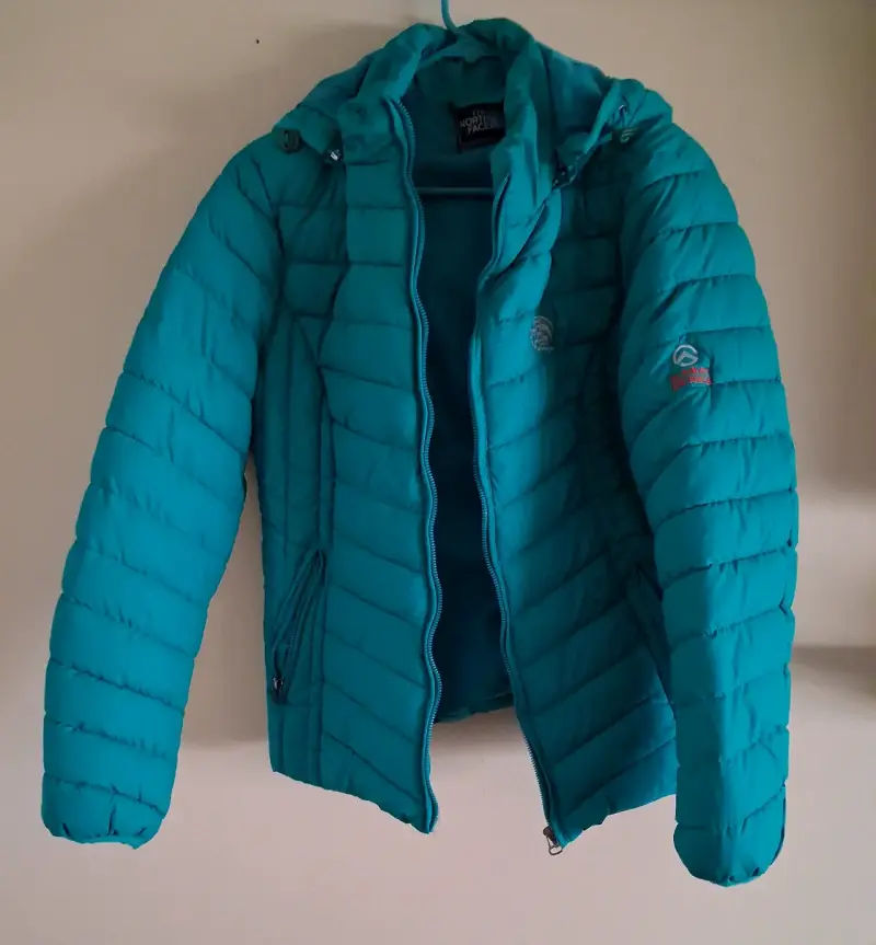 Chaqueta acolchada turquesa The North Face - 1