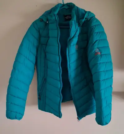 Chaqueta acolchada turquesa The North Face - miniatura 1