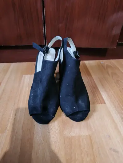 Sandalias de tacón negras Chaladá talla 37 - miniatura 3