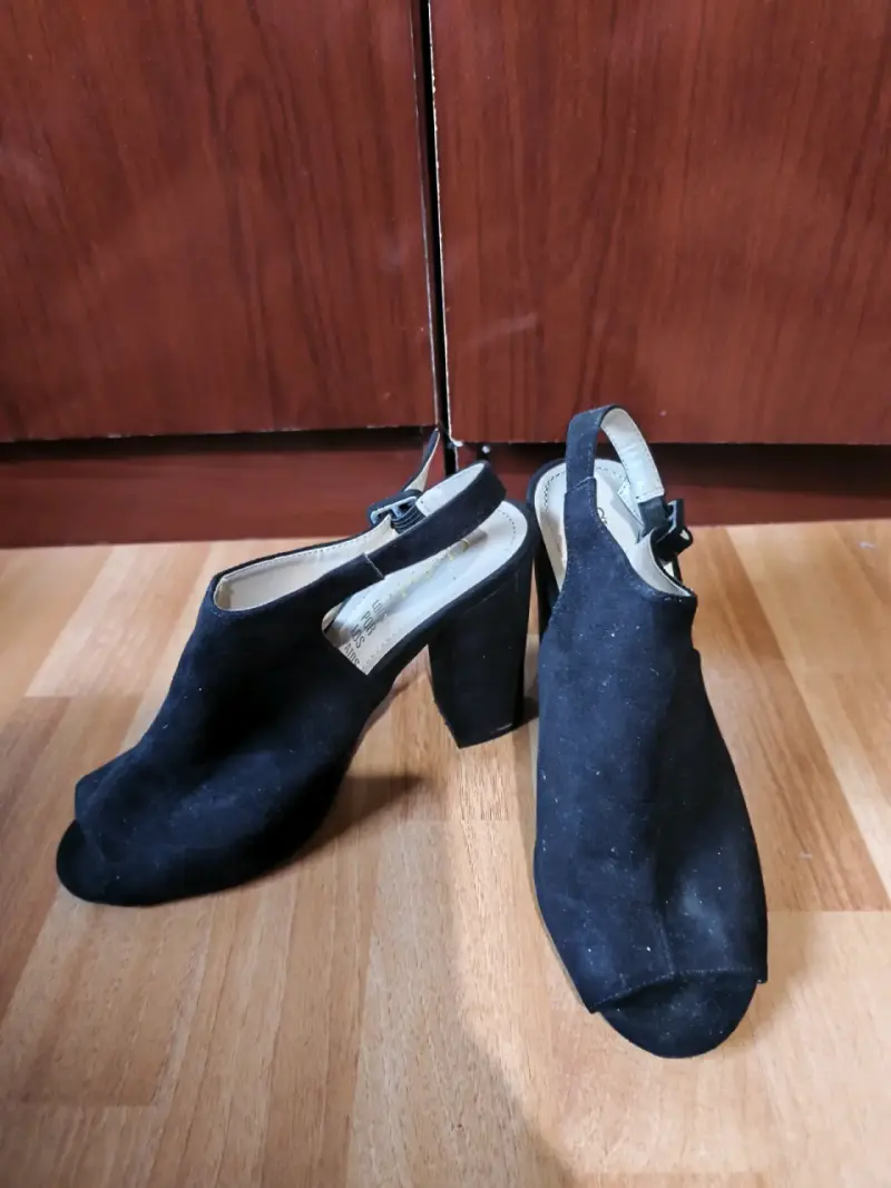Sandalias de tacón negras Chaladá talla 37 - 4