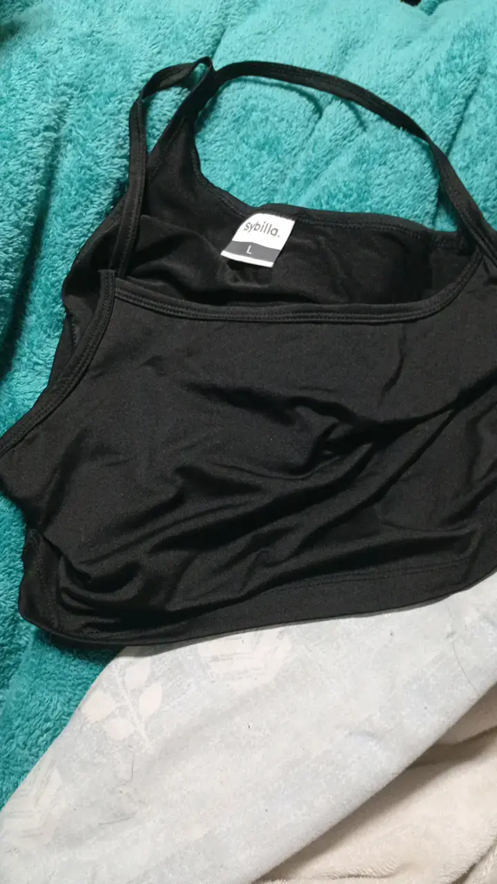 Top deportivo negro Sybilla talla L - 1
