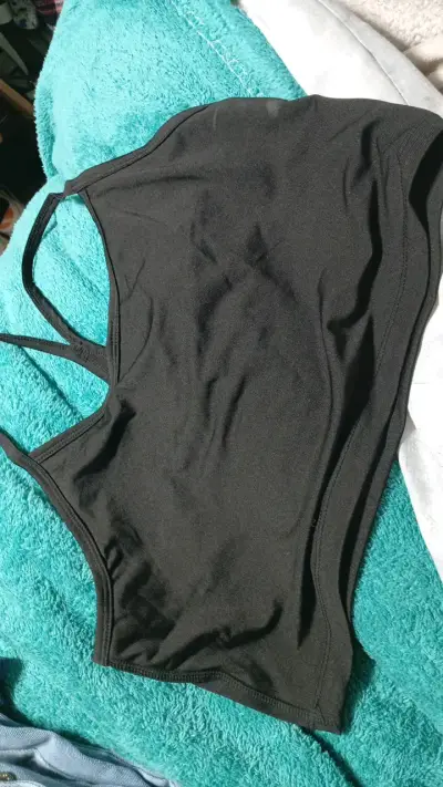 Top deportivo negro Sybilla talla L - miniatura 2