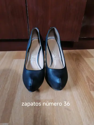 Zapatos de Tacón Negro Vizzano Talla 36 - miniatura 1