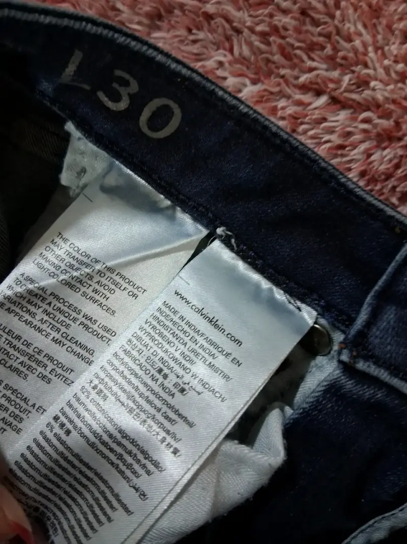 Jeans Calvin Klein azul oscuro para mujer - 3