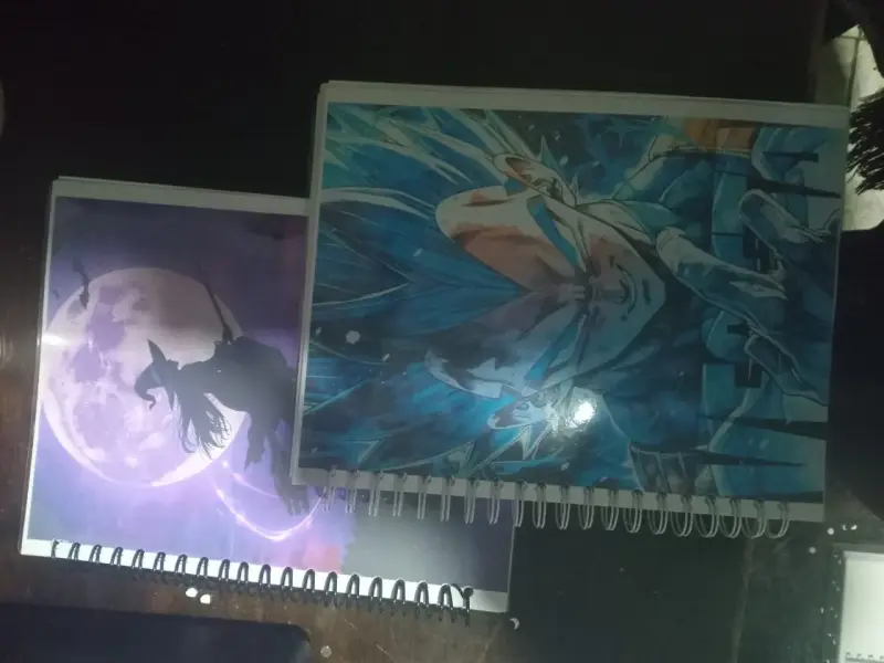 Cuadernos con diseños de personajes animados - 2