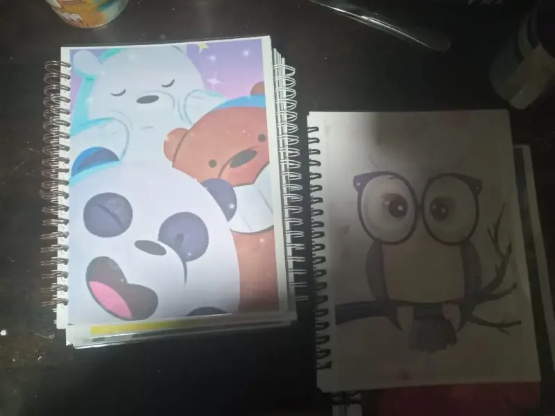 Cuadernos con diseños de personajes animados - 3