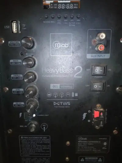 Parlante portátil Mlab Heavy Bass (para repuesto) - miniatura 1