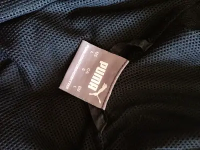 Chaqueta deportiva negra Puma talla L - miniatura 3