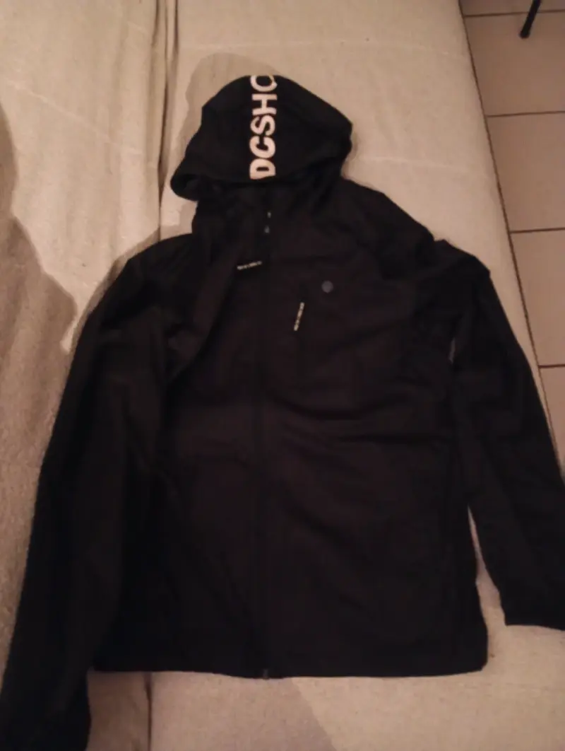 Chaqueta negra DC Shoes USA para hombre - 2