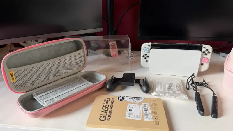 Consola Nintendo Switch OLED con accesorios - 4