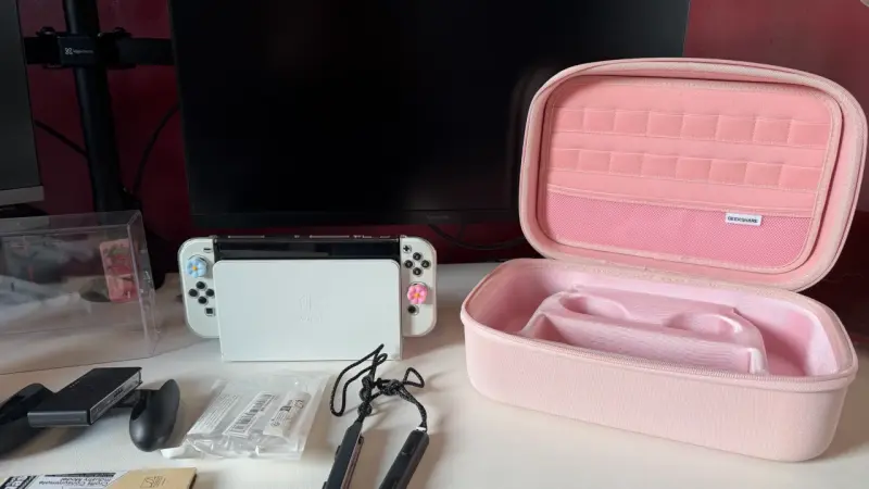 Consola Nintendo Switch OLED con accesorios - 5