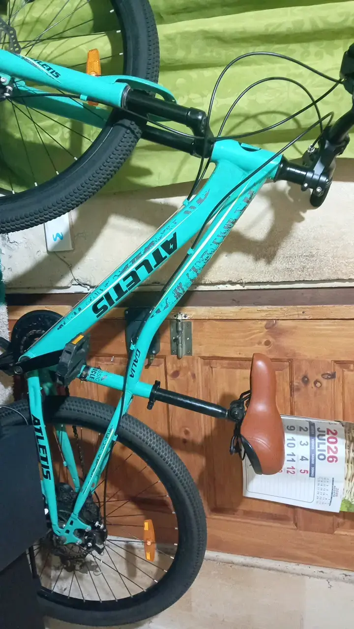 Bicicleta de montaña Aileus Grava turquesa