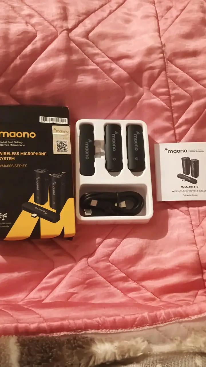 Sistema de micrófono inalámbrico Maono WM600S