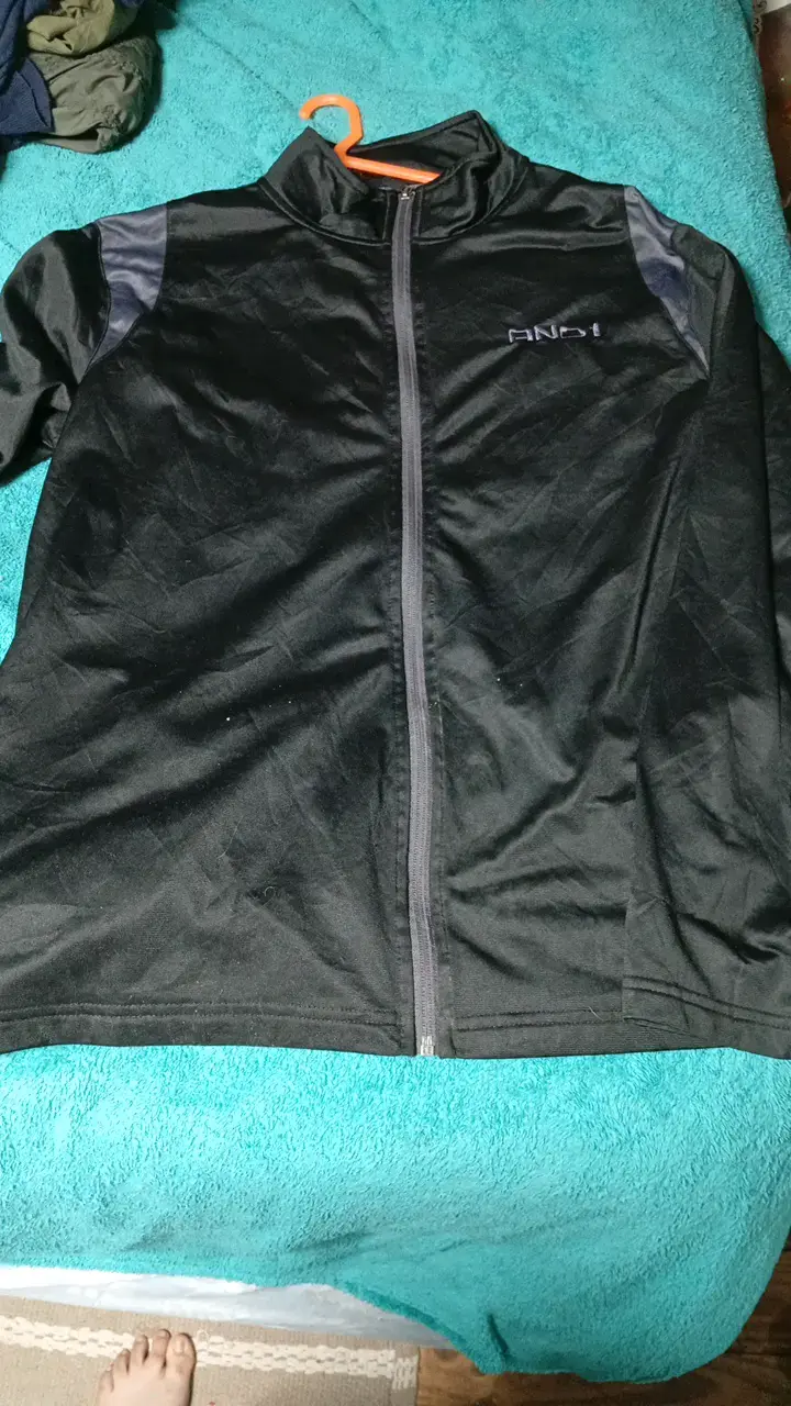 Chaqueta deportiva negra And1 para hombre