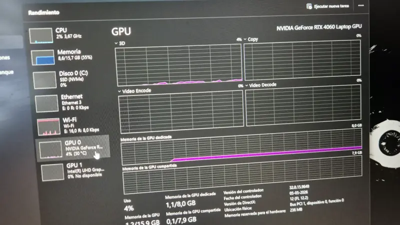 Laptop Gaming HP Omen Intel Core i7 16GB RAM - 5