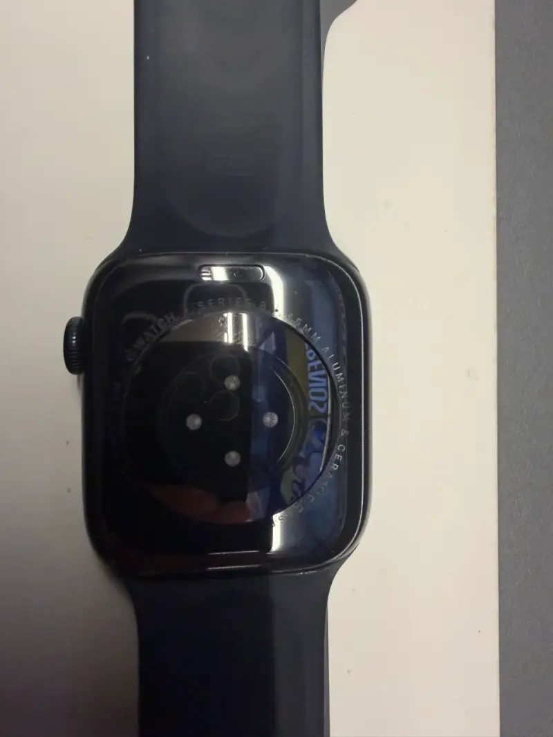 Apple Smartwatch negro con correa de silicona - 3