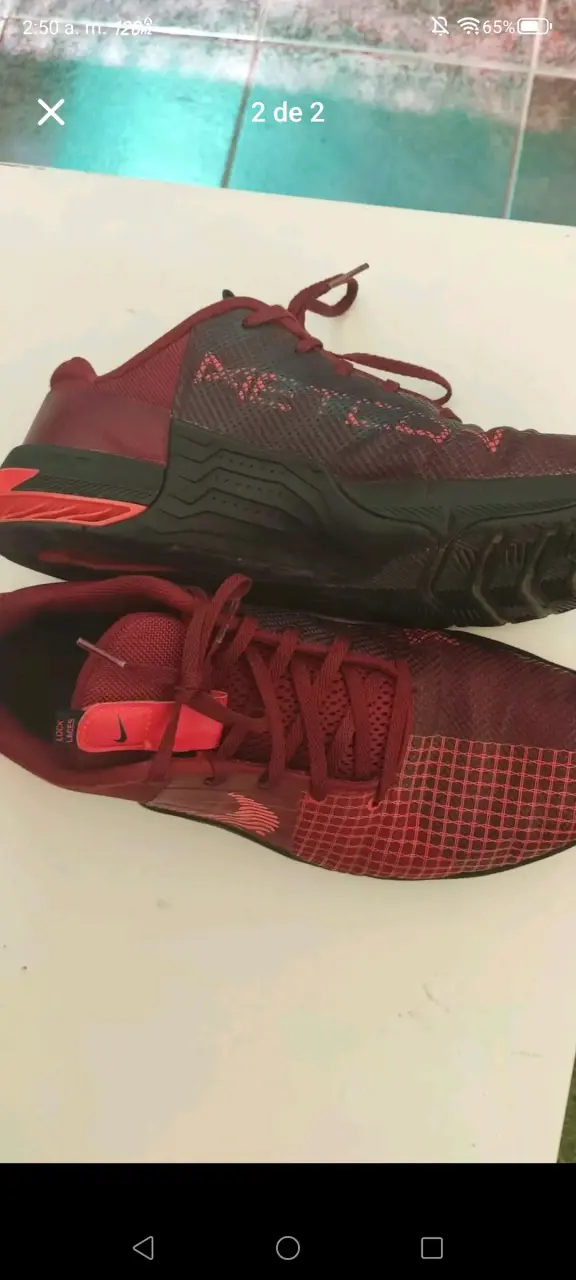 Zapatillas Nike metcon 8 smoke - 2