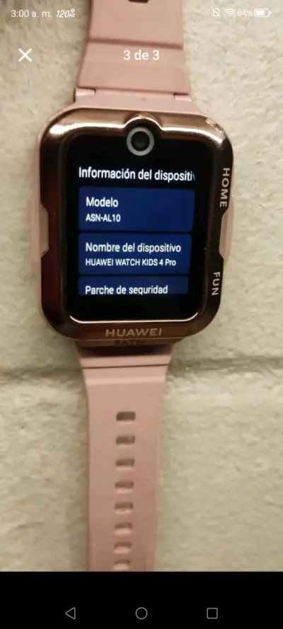 Smartwatch Huawei Watch Kids 4 Pro Rosado - miniatura 2