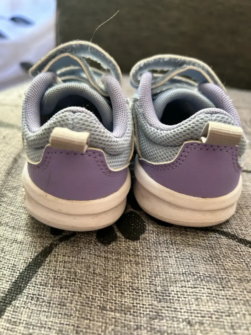 Zapatillas nro 21 Adidas celestes lila - 1