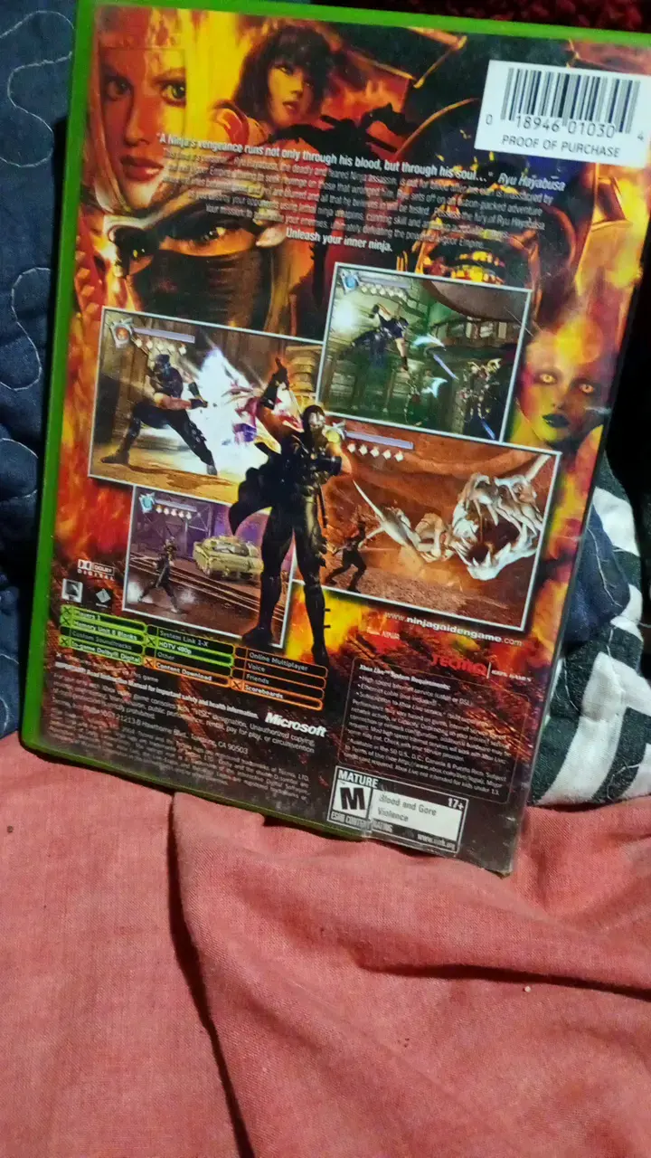 Juego Xbox Ninja Gaiden en buen estado - 4