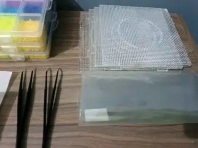 Lote GRANDE de hama beads 2.6mm - miniatura 3