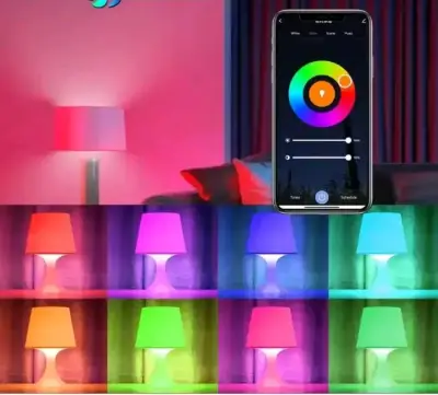 Pack de 4 ampolletas LED RGB inteligentes - miniatura 3