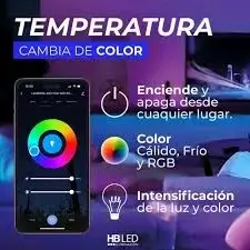 Pack de 4 ampolletas LED RGB inteligentes - 6