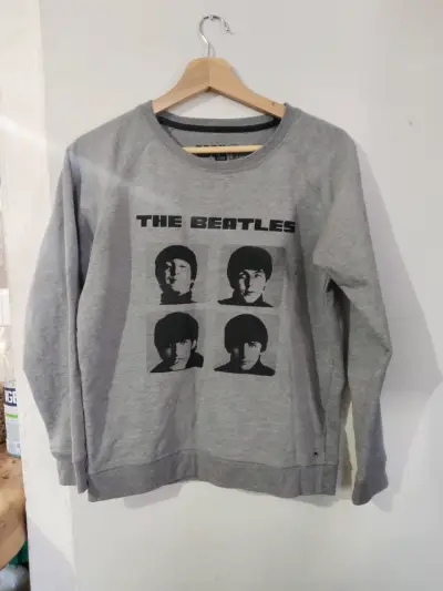 Polerón gris The Beatles Rock Star talla M - miniatura 2