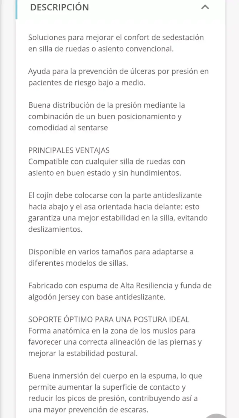 Cojín de sujeción Kalli antiescaras memori - 2